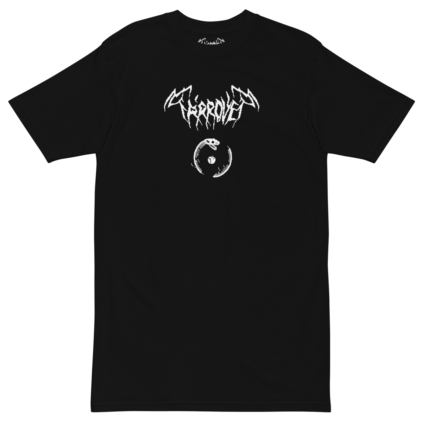 Mockup image of the Genesis Snake t-shirt