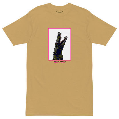 Mockup image of the Bite Force t-shirt