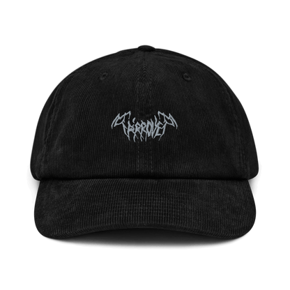 Mockup image of the Ta'arovet Embroidery Corduroy hat