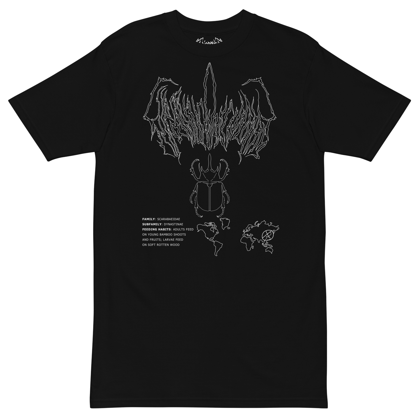 FIVEHORN - Black Tee